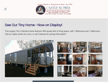 Tablet Screenshot of castlehomesinc.com